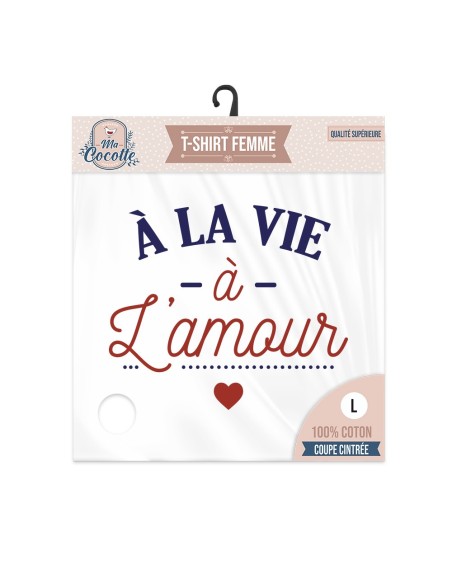 T Shirt Cocotte A La Vie... Taille L