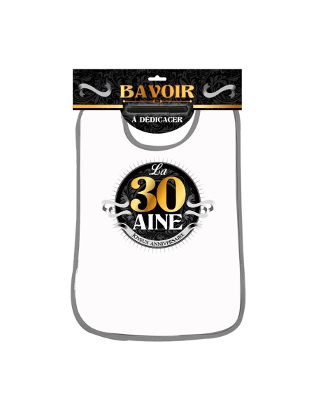 Bavoir Anniv Homme 30 Aine