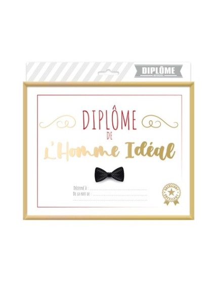 Cadre Diplome Homme Ideal Faites La Fête Cadre diplôme