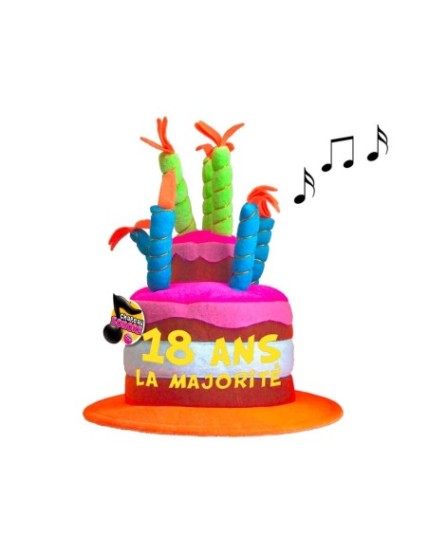 Chapeau Musical 18Ans Faites La Fête Chapeau