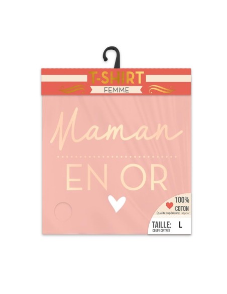 T Shirt Maman En Or Taille L