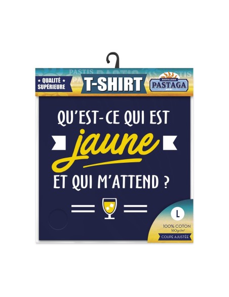 T Shirt ...Est Jaune Taille L