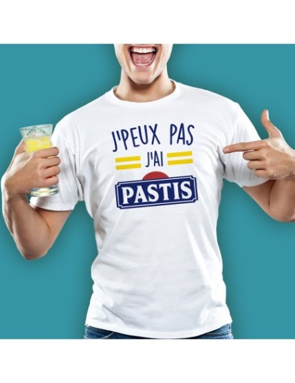 T Shirt J Peux Pas...Pastis Taiille Xl Faites La Fête T shirt