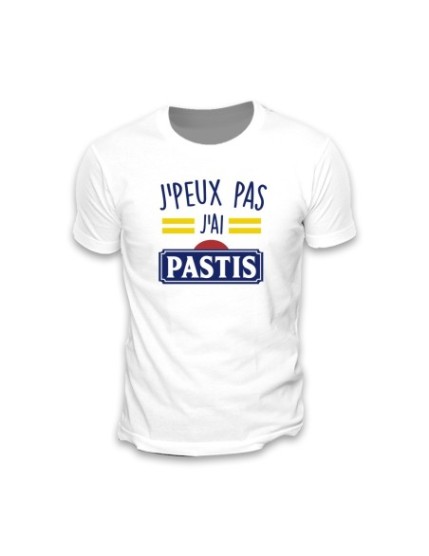 T Shirt J Peux Pas...Pastis Taiille Xl Faites La Fête T shirt