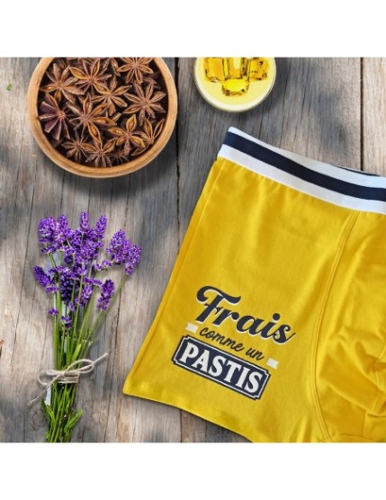 Boxer Frais Comme Un Pastis Taille Xl Faites La Fête Boxer