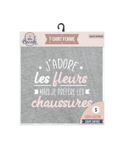 T Shirt Cocotte J Adore...Taille S Faites La Fête T shirt