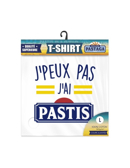 T Shirt J Peux Pas...Pastis Taille L