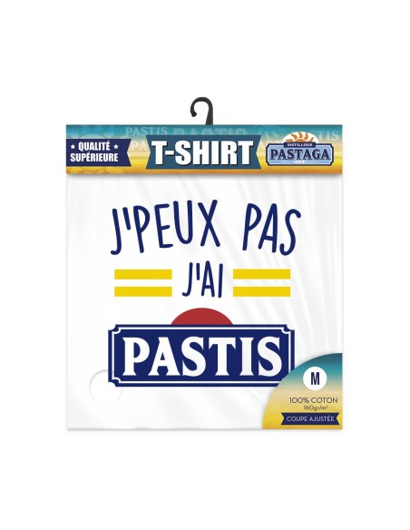 T Shirt J Peux Pas...Pastis Taille M