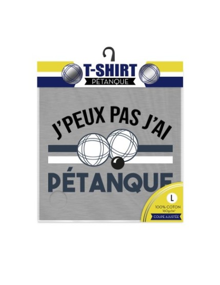 T Shirt ...J Ai Petanque Taille L Faites La Fête T shirt