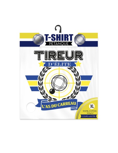 T Shirt Petanquetireur Elite Taille Xl