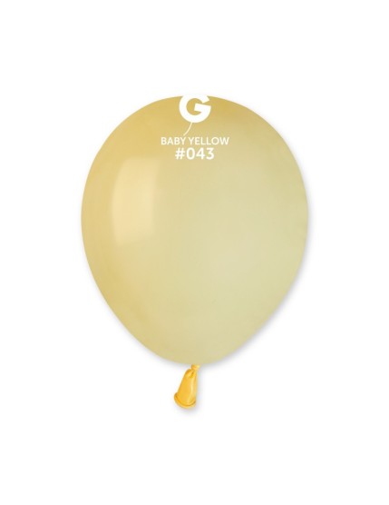 Sachet de 50 ballons 13 cm jaune bébé Faites La Fête Ballons & Arches