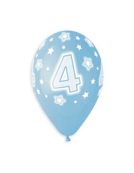 Sachet de 5 ballons anniversaire imprimé Birthday Anniversaire Faites La Fête Ballons & Arches