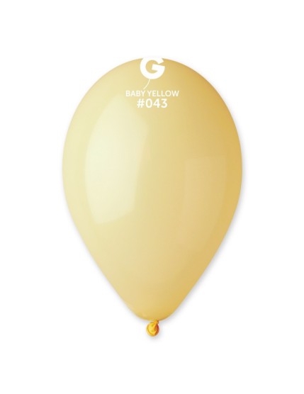 Sachet de 10 ballons standard jaune bébé Faites La Fête Ballons & Arches Sachet de 10 ballons standard jaune bébé Faites La Fête Ballons & Arches