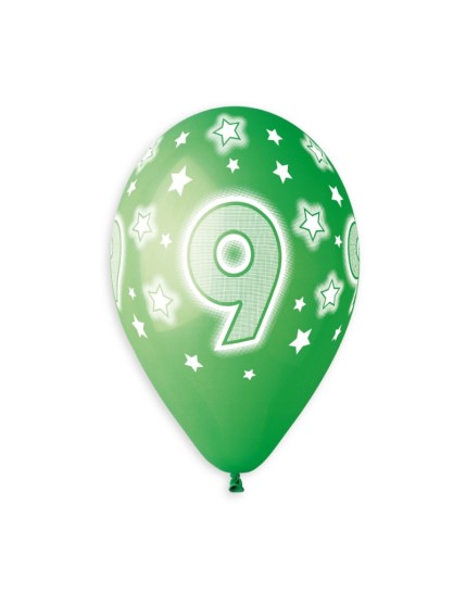 Sachet de 5 ballons anniversaire imprimé Birthday Anniversaire Faites La Fête Ballons & Arches