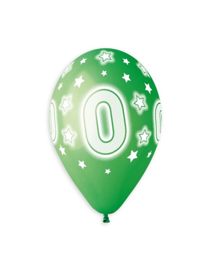 Sachet de 5 ballons anniversaire imprimé Birthday Anniversaire Faites La Fête Ballons & Arches