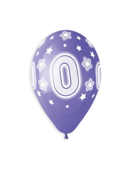 Sachet de 5 ballons anniversaire imprimé Birthday Anniversaire Faites La Fête Ballons & Arches