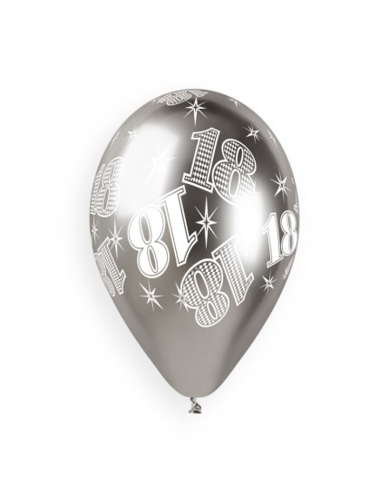 Sachet de 5 ballons anniversaire imprimé Birthday Anniversaire Shiny Faites La Fête Ballons & Arches