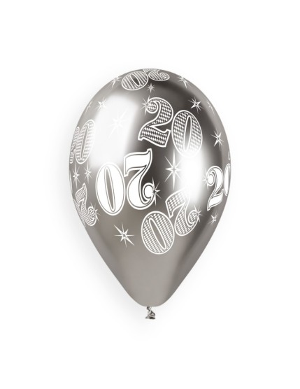 Sachet de 5 ballons anniversaire imprimé Birthday Anniversaire Shiny Faites La Fête Ballons & Arches