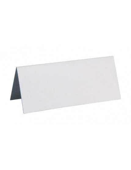 Marque-place rectangle Blanc Faites La Fête Accessoires de décoration
