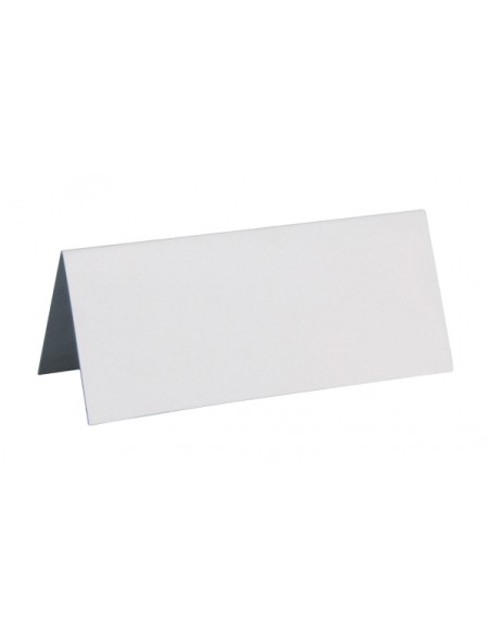 Marque-place rectangle Blanc