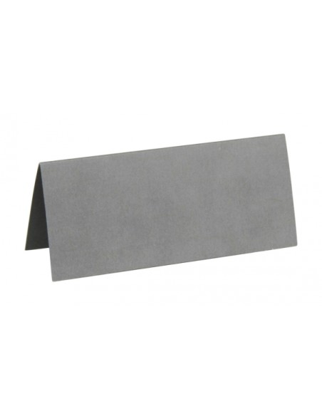 Marque-place rectangle Gris