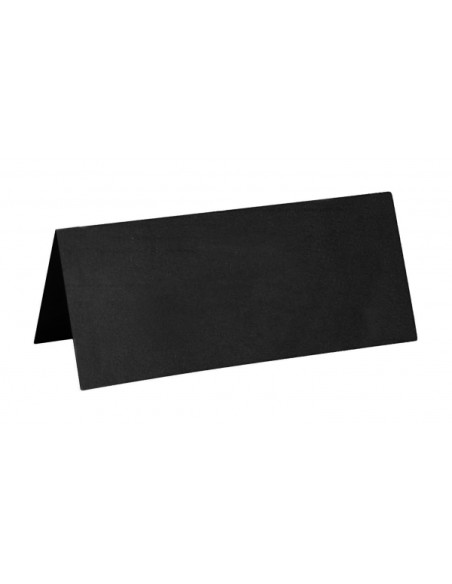Marque-place rectangle Noir