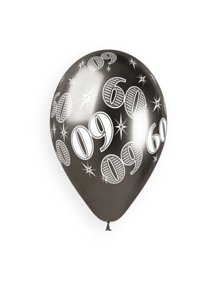 Sachet de 5 ballons anniversaire imprimé Birthday Anniversaire Shiny Faites La Fête Ballons & Arches