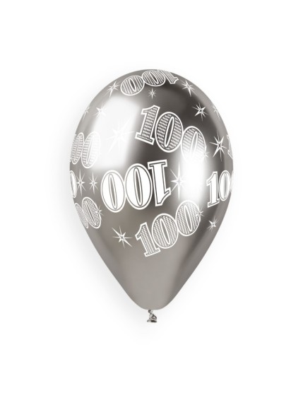 Sachet de 5 ballons anniversaire imprimé Birthday Anniversaire Shiny Faites La Fête Ballons & Arches