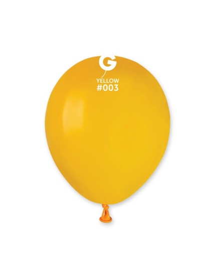 Sachet de 50 ballons 13 cm jaune Faites La Fête Ballons & Arches