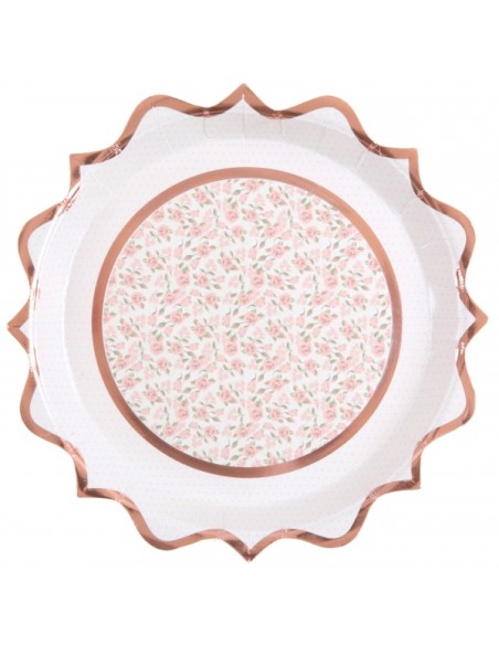 Assiette Ballerine Rose