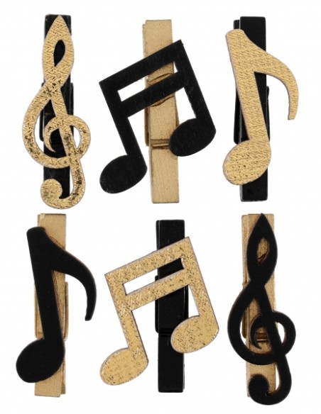 Disque d'or sur pince Or