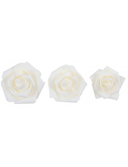 Assortiment de roses Blanc Faites La Fête Accessoires de décoration