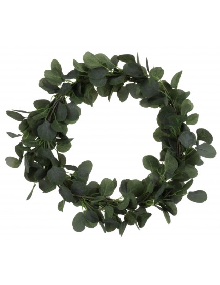 Couronne Eucalyptus Vert Faites La Fête Accessoires de décoration