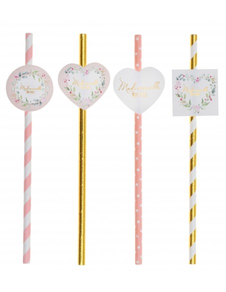 Paille Mr Choux & Mlle Rose Rose
