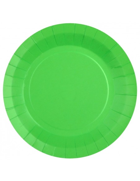 Grande assiette ronde Rainbow Vert