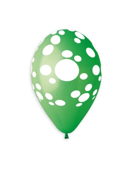 Sachet de 5 ballons anniversaire imprimé Dino track\'s & dino dots Faites La Fête Ballons & Arches