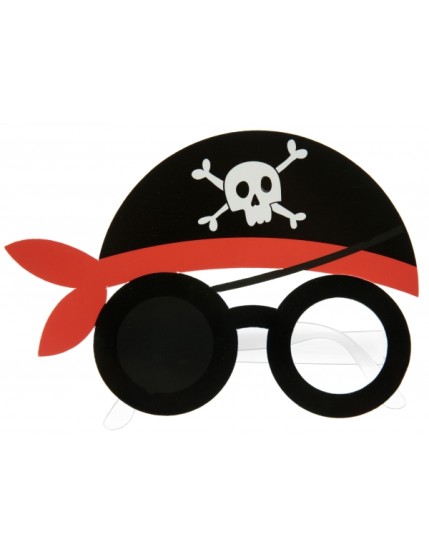 Lunettes Pirate Multicolore Faites La Fête Accessoires de décoration