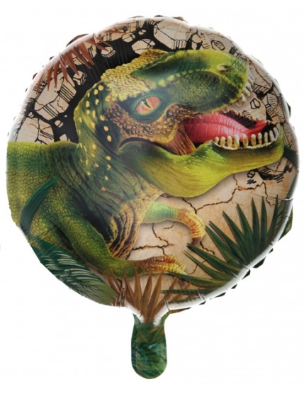 Ballon Alu Dinosaure Multicolore Faites La Fête Anniversaire