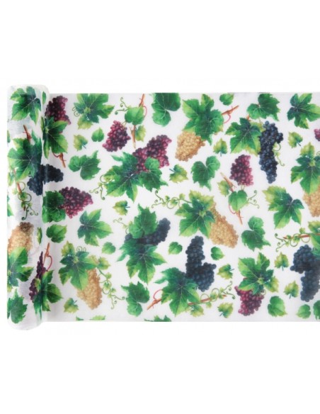 Chemin de table Viticole Multicolore
